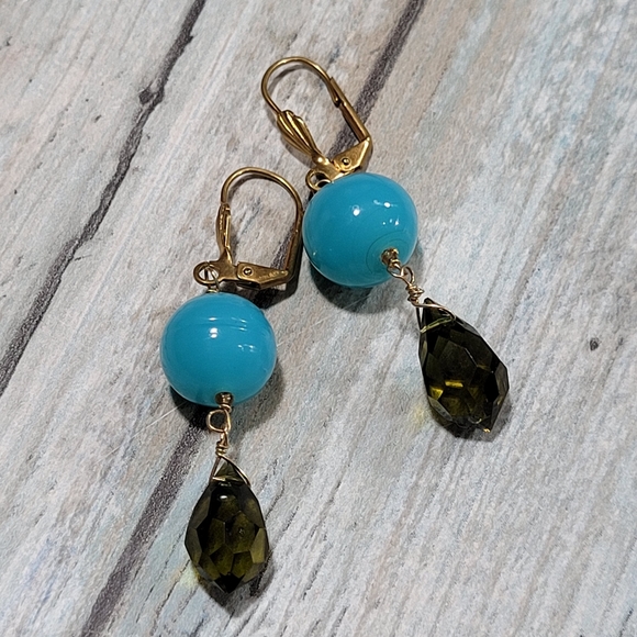 Glass Earrings. - Picture 6 of 6